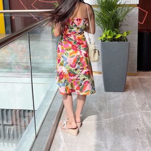 Floral Print Midi Dress🩷🩷