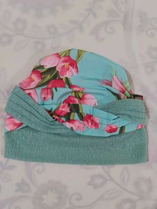 Floral Twist Turban Headwrap