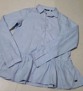 Park Avenue Blue Formal Shirt