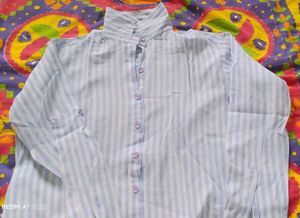 Classic Striped Button-Down Shirt