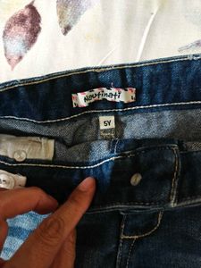 Cute Denim Shorts with Lace Trim
