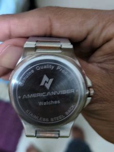 Stylish Two-Tone Wristwatch