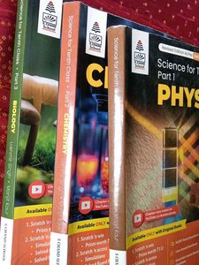 Physics, Chemistry, Biology Books for 10th Class