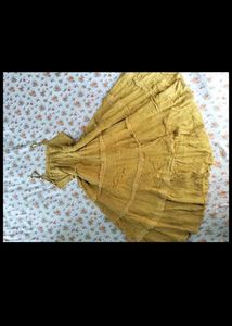Mustard Bohemian Maxi Dress