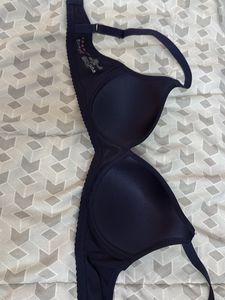 Navy Blue Wirless Bra