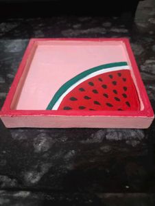 Watermelon Design Decorative Tray