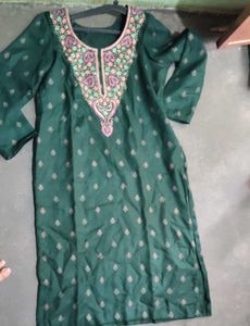 Elegant Embroidered Kurta