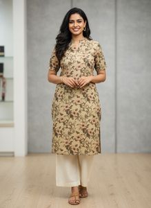 Floral Print🆕🎁 Short Kurta