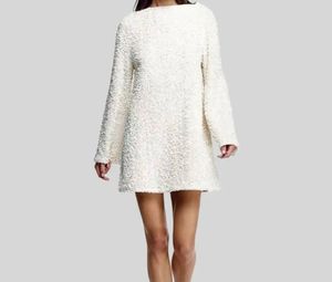Sparkling Sequin dress with Black Ribbon Detail