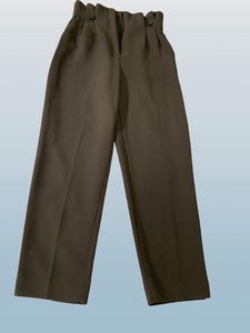 Brown H&M High Waist Paint