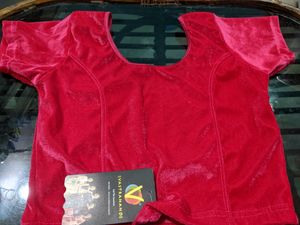 Velvet Ready Made Blouse