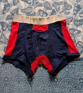 Men's Boxer Briefs - Blue & Red