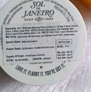 Sol De Janeiro Cream ♥️💕