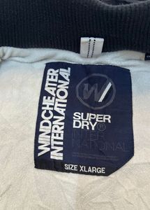 Superdry Black Hooded Jacket