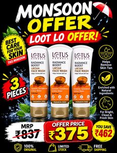 LOOT LO OFFER – LOTUS HERBALS! 🔥🌧️