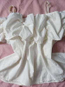 Cute Off the shoulder Cotton top