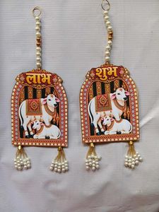 Decorative Cow & Calf Wall Hangings