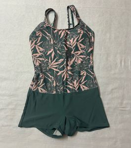 Floral Print Swimsuit with Padded Bust