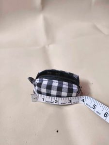 Gingham Scrunchie, Pouch &amp; Mini Bag Set