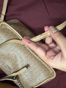 GUESS Crossbody Bag - Brown Monogram