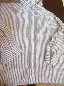 Elegant Striped Button-Down Shirt
