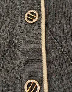 Imported Elegant Black Cardigan