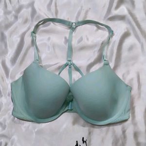 Comfortable Light Blue Push-Up Bra