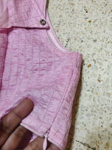 Beautiful Pink Floral Lehenga Choli