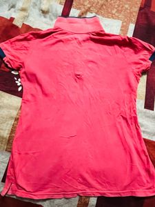 Pink Polo T-Shirt