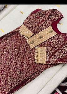 Exquisite maroon Lehenga Choli Set