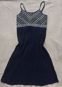Sparkly Embellished Spaghetti Strap Dress