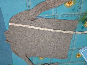 Cozy Grey Long Sleeve Sweater