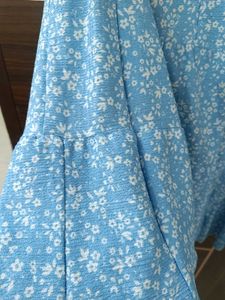 Floral Blue Skirt