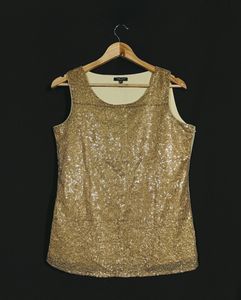 Cream Printed Top (Women)