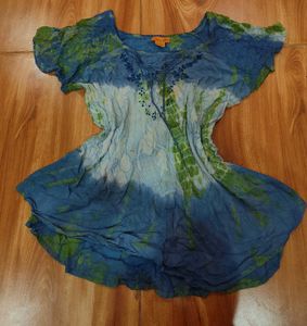 Bohemian Tie-Dye Whimsical Top