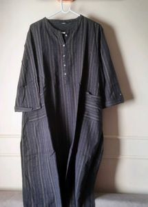 aLL Brand Striped Kurti with pockets