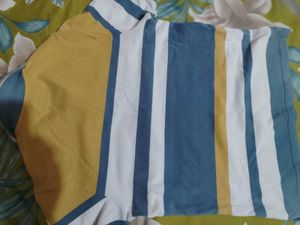 Men's Striped Polo Shirt