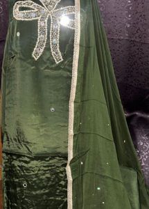 Elegant Green Kurta Set with Dupatta