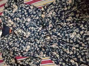Vintage Floral Midi Dress