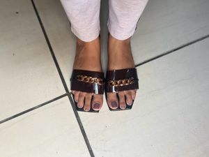 Black Slippers