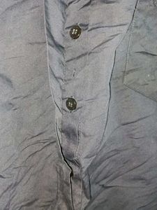 Oversized Classic Navy Blue Shirt