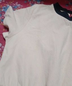 Short Sleeve Dress with side slit