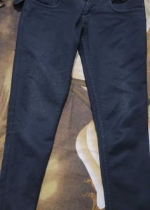 Classic Dark Wash Denim Jeans