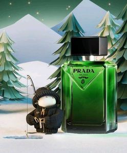 Prada Milano Green Fragrance Bottle