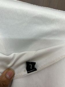 Chic White body cone Strap Dress