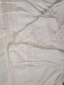 Elegant White Cotton Kurta