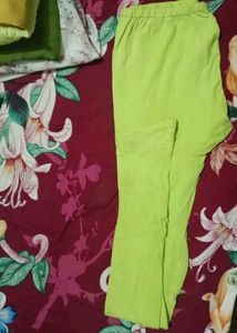 Stylish Green Kurti with leggings💚💚