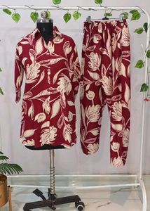 Stylish Floral Print Co-ord Set