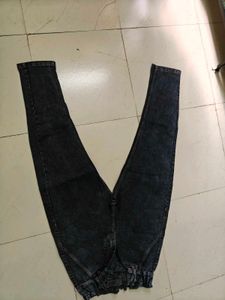 Stylish Washed Denim Jeans