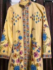 Kashmiri silk coat